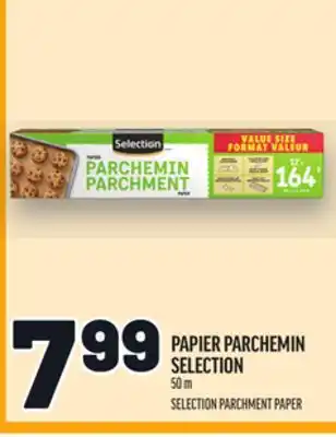 Metro PAPIER PARCHEMIN SELECTION | SELECTION PARCHMENT PAPER offer