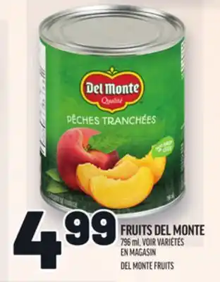 Metro FRUITS DEL MONTE | DEL MONTE FRUITS offer