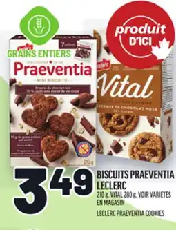 Metro BISCUITS PRAEVENTIA LECLERC | LECLERC PRAEVENTIA COOKIES offer