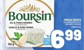 Metro FROMAGE BOURSIN | BOURSIN CHEESE offer