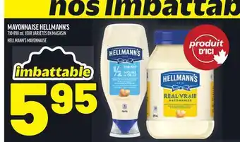 Metro MAYONNAISE HELLMANN'S | HELLMANN'S MAYONNAISE offer