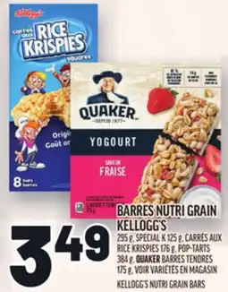 Metro BARRES NUTRI GRAIN KELLOGG'S offer