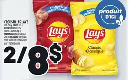 Metro CROUSTILLES LAY'S | LAY'S POTATO CHIPS offer