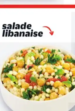 Metro SALADE LIBANAISE offer