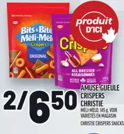 Metro AMUSE-GUEULE CRISPERS CHRISTIE | CHRISTIE CRISPERS SNACKS offer