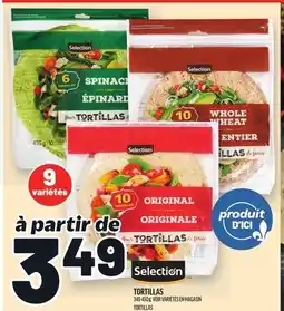 Metro TORTILLAS SELECTION | SELECTION TORTILLAS offer