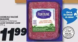 IGA FAMILLE FONTAINE LEAN GROUND LAMB offer