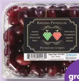 IGA PREMIUM RED SEEDLESS GRAPES offer