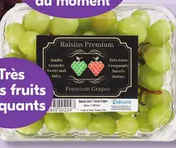 IGA GREEN SEEDLESS GRAPES offer