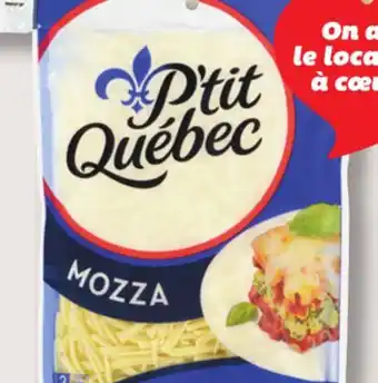 IGA P'TIT QUÉBEC SHREDDED CHEESE offer