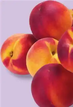 IGA NECTARINES OR PEACHES offer