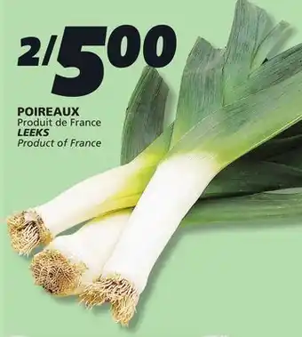 IGA LEEKS offer