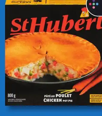 IGA ST-HUBERT FROZEN GRATIN, POT PIE, QUICHE OR TOURTIÈRE offer