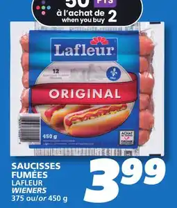 IGA LAFLEUR WIENERS offer