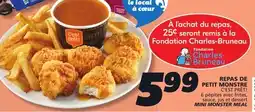 IGA C'EST PRÊT! MINI MONSTER MEAL offer