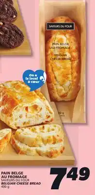 IGA BELGIAN CHEESE BREAD offer