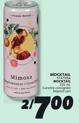 IGA STATERA MOCKTAIL offer