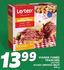 IGA LESTERS SLICED SMOKED MEAT offer