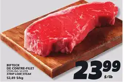 IGA STERLING SILVER STRIP LOIN STEAK offer