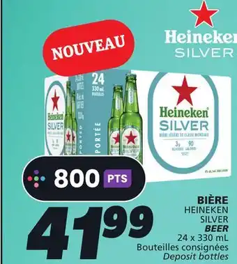 IGA HEINEKEN SILVER BEER offer