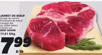 IGA BEEF SHANK offer