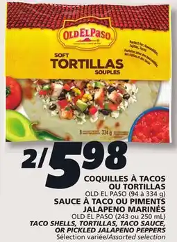 IGA OLD EL PASO TACO SHELLS offer