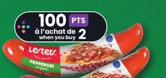 IGA LESTERS PEPPERONI offer