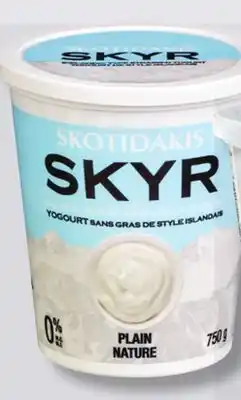 IGA SKYR YOGURT offer