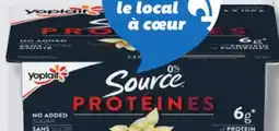 IGA YOPLAIT SOURCE PROTÉINES YOGURT offer