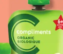 IGA COMPLIMENTS BIOLOGIQUE BABY FOOD offer