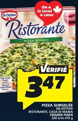 IGA DR.OETKER CASA DI MAMA FROZEN PIZZA offer