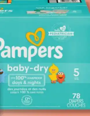 IGA PAMPERS DIAPERS OR BABY WIPES offer