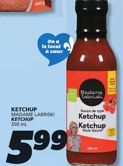 IGA MADAME LABRISKI KETCHUP offer