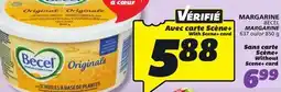 IGA BECEL MARGARINE offer