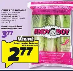 IGA ROMAINE HEARTS offer