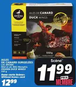 IGA LAC BROME FROZEN DUCK WINGS offer