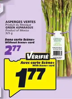 IGA GREEN ASPARAGUS offer