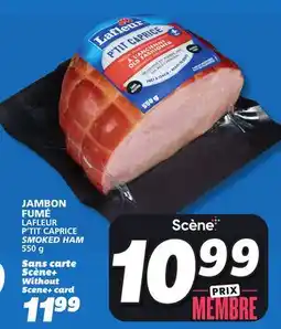 IGA LAFLEUR P'TIT CAPRICE SMOKED HAM offer