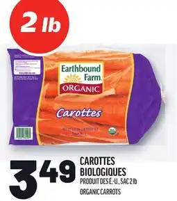 Metro CAROTTES BIOLOGIQUES | ORGANIC CARROTS offer