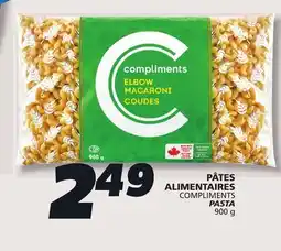 IGA COMPLIMENTS PASTA offer