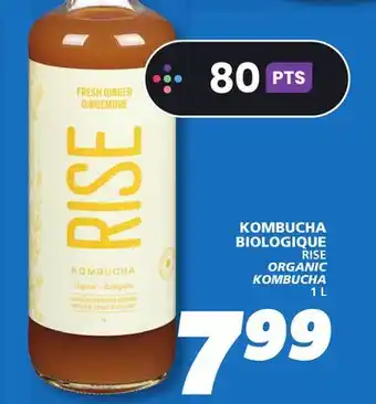 IGA RISE ORGANIC KOMBUCHA offer