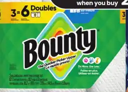 IGA BOUNTY PAPER TOWELS offer