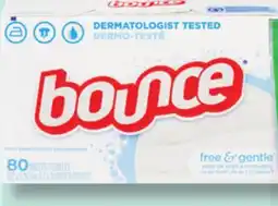 IGA BOUNCE FABRIC SOFTENER OR RINSE OR LAUNDRY DETERGENT offer