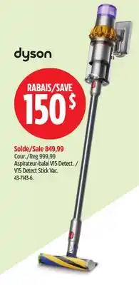 Canadian Tire Dyson V15 Detect Stick Vac offer