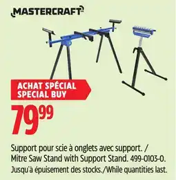 Canadian Tire Mastercraft Mitre Saw Stand with Support Stand offer