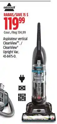 Canadian Tire Bissell CleanView Upright Vac offer