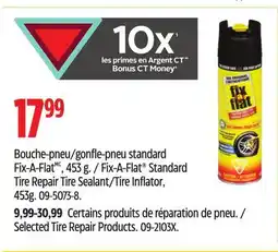 Canadian Tire Fix-A-Flat Standard Tire Repair Tire Sealant/Tire Inflator offer