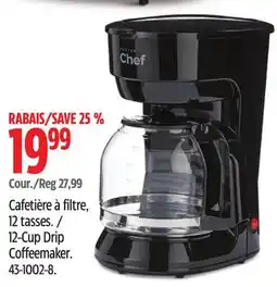 Canadian Tire Master Chef 12-Cup Drip Coffeemaker offer