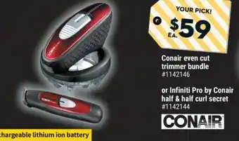 Giant Tiger Conair even cut trimmer bundle offer