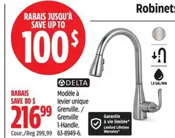 Canadian Tire Delta Grenville 1-Handle offer